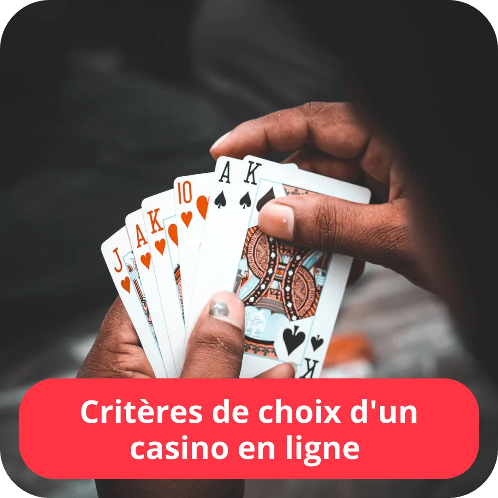 Critères de choix d'un casino en ligne 