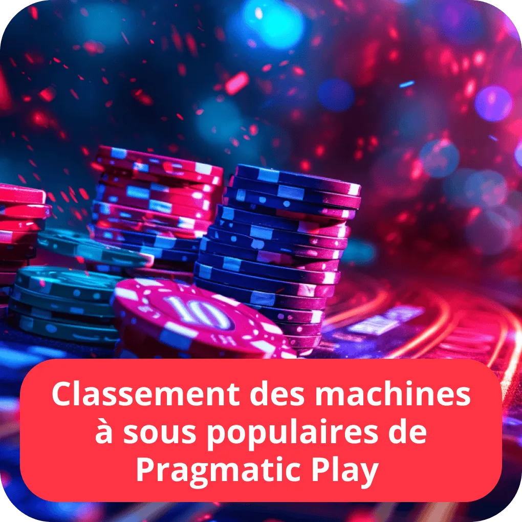 Classement des machines à sous populaires de Pragmatic Play 