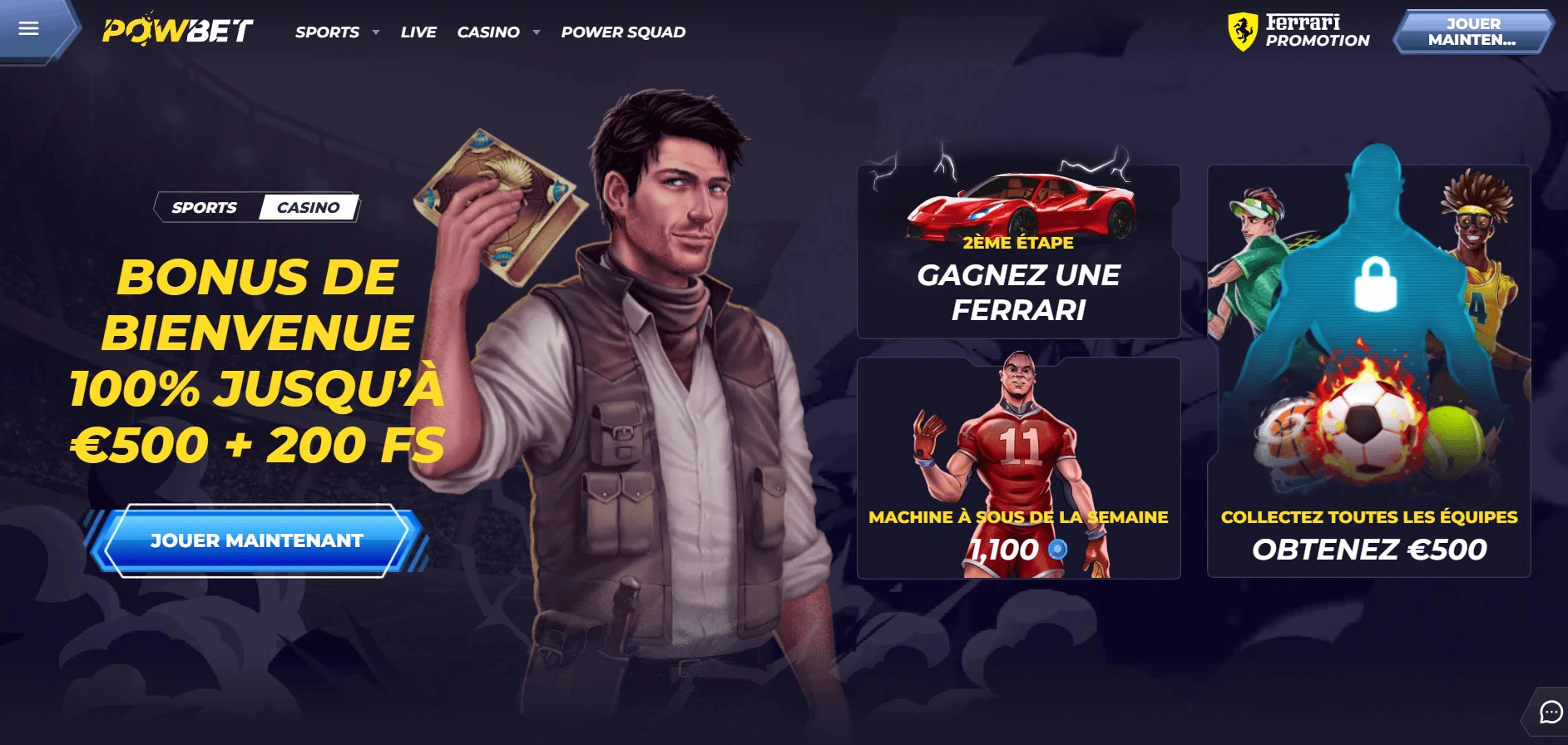 PowBet casino